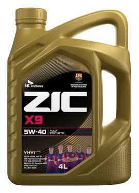 Моторное масло ZIC X9 5W-40